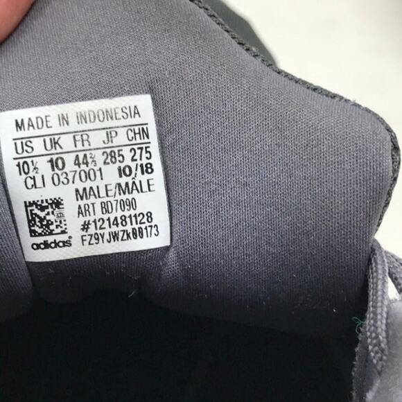 Adidas Grey ALPHABOUNCE RC 2.0 Shoes - Picture 9 of 9